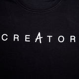 Creator Sweater - Dames Trui - Zwart - Biologisch Katoen - Lilypilly