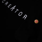 Creator Sweater - Dames Trui - Zwart - Biologisch Katoen - Lilypilly