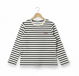 Longsleeve Trui Kids - Bretonse streep - Tricot - Biologisch katoen - Lilypilly logo