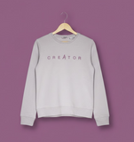 Creator Sweater - Dames Trui - Off-white - Biologisch Katoen - Lilypilly
